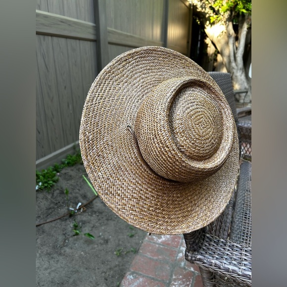 Lack of Color The Vienna Beige Straw Boater Hat - Picture 7 of 16